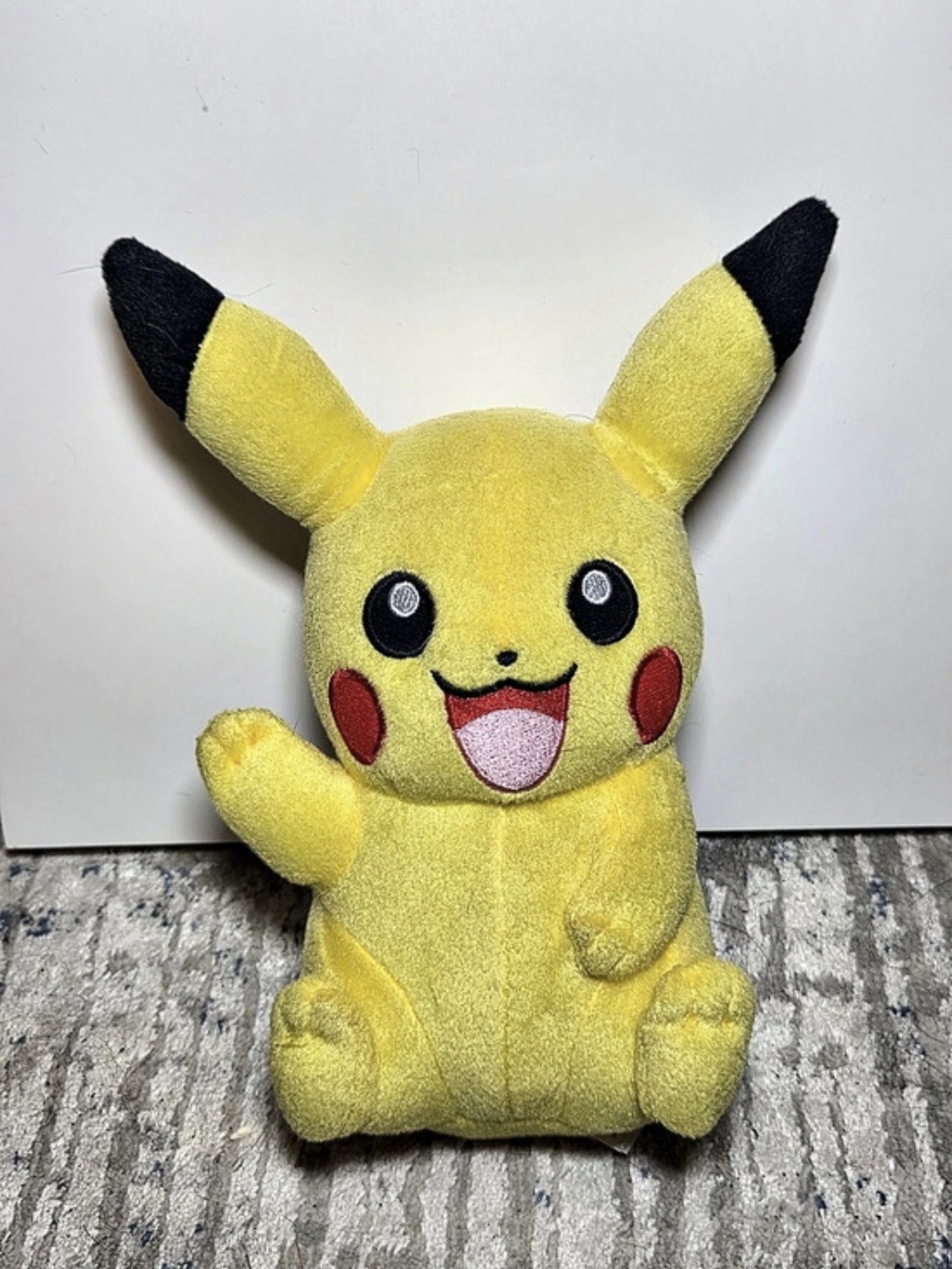 TOMY Pikachu plush Toy Yellow & Black